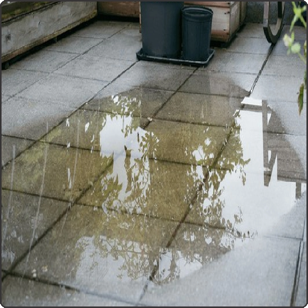 Flat roof with standing water 400x400 1