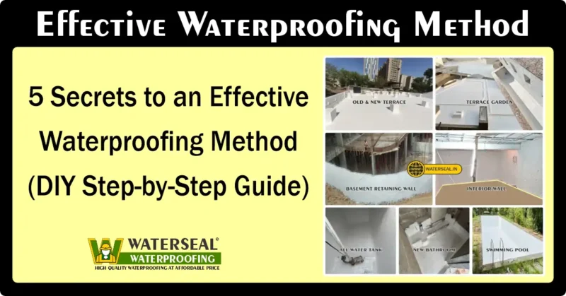 5 top Waterproofing Tips